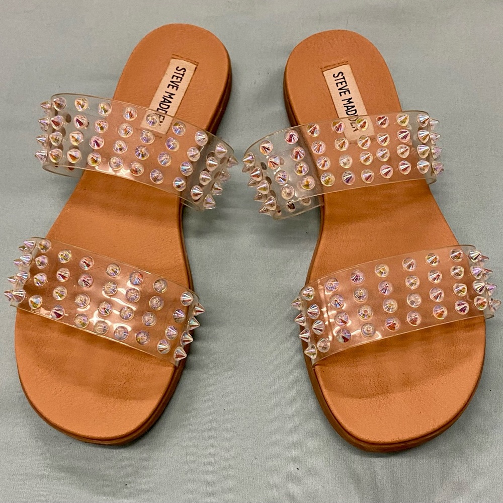 Steve Madden Blizie Iridescent Sandal 7M